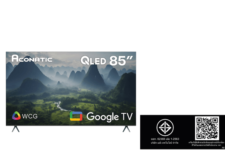 คิวแอลอีดี ทีวี 85 นิ้ว ACONATIC 85QS1000AN GOOGLE TV (รับประกัน 3 ปี)_7